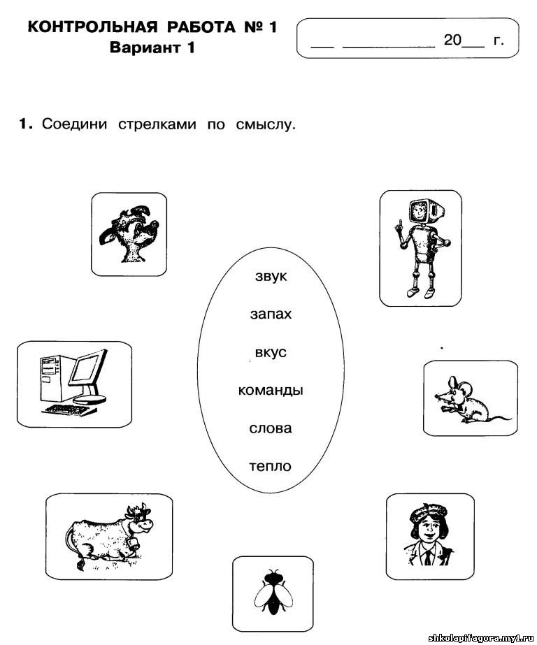 Контрольная работа: по Математике и информатике